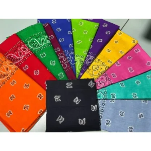ผ้าเช็ดหน้า ลายวินเทจ(ลูกน้ำ)